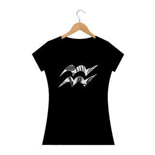 CAMISETA FEMININA - SÍMBOLO SIGNO AQUÁRIO