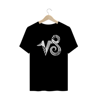 CAMISETA UNISSEX PLUS SIZE - SÍMBOLO SIGNO CAPRICÓRNIO