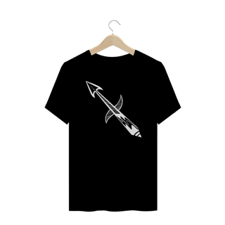 CAMISETA UNISSEX PLUS SIZE - SÍMBOLO SIGNO SAGITÁRIO