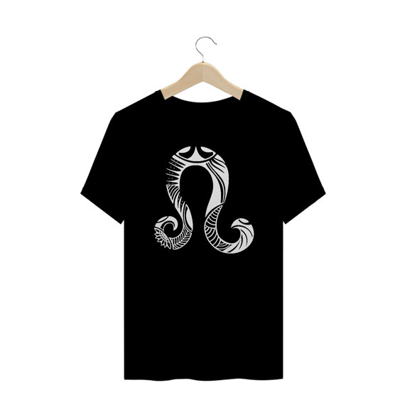CAMISETA UNISSEX PLUS SIZE - SÍMBOLO SIGNO LEÃO
