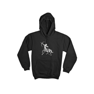 Nome do produto MOLETON  PRETO CANGURÚ - SIGNO SAGITÁRIO