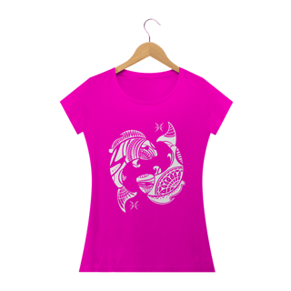 Nome do produto CAMISETA FEMININA - SIGNO PEIXES