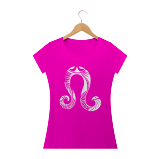 Nome do produto CAMISETA FEMININA - SÍMBOLO SIGNO LEÃO