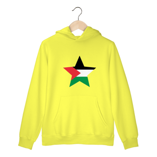 Nome do produto Moletom UNISSEX Canguru Estrela Palestina