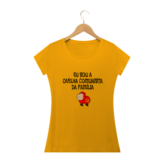 Nome do produto T-shirt Baby Look Ovelha Comunista