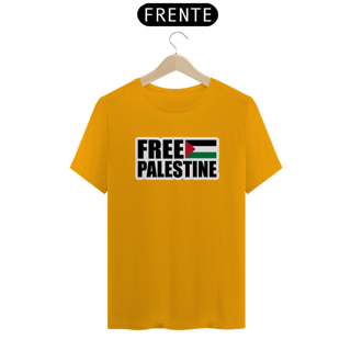 Nome do produto T-shirt Tradicional Free Palestine