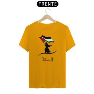 Nome do produto T-shirt Tradicional Free Palestine
