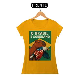 Nome do produto T-shirt Baby Look CAPIVARA