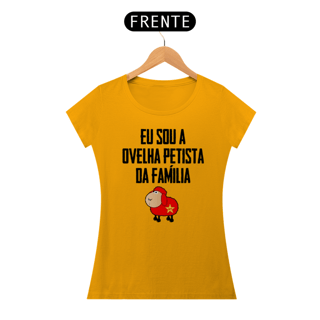 Nome do produto T-shirt Baby Look Ovelha Petista
