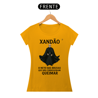 Nome do produto T-shirt Baby Look XANDÃO
