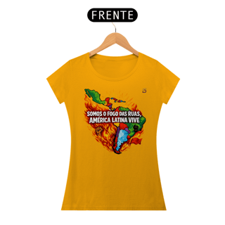 Nome do produto T-shirt Baby Look América Latina