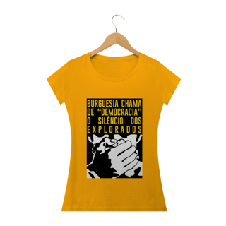 Nome do produto T-shirt Baby Look Burguesia