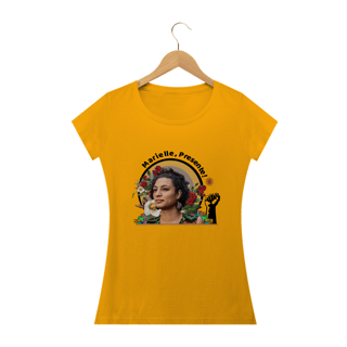 Nome do produto T-shirt Baby Look Marielle, Presente!
