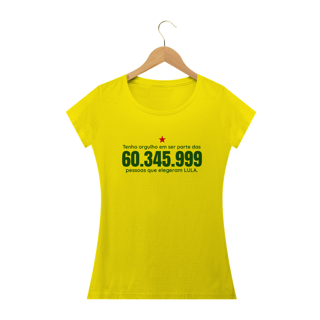 Nome do produto T-shirt Baby Look Orgulho