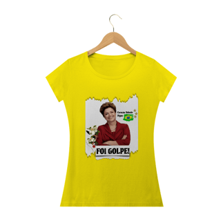 Nome do produto T-shirt Baby Look Dilma