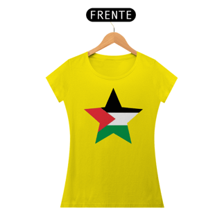 Nome do produto T-shirt Baby Look Estrela Palestina