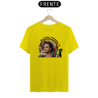 Nome do produto T-shirt Tradicional Marielle, Presente!