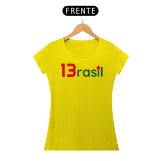 Nome do produto T-shirt Baby Look 13rasil