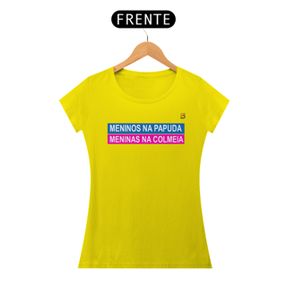 Nome do produto T-shirt Baby Look PAPUDA & COLMEIA