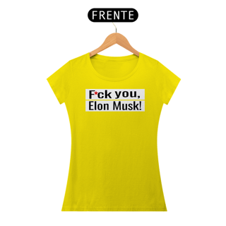 Nome do produto T-shirt Baby Look F*ck You