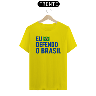 Nome do produto T-shirt Tradicional EU DEFENDO O BRASIL