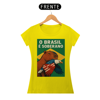 Nome do produto T-shirt Baby Look CAPIVARA