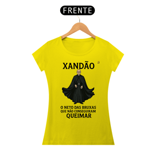 Nome do produto T-shirt Baby Look XANDÃO