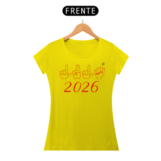 Nome do produto T-shirt Baby Look LULA 2026