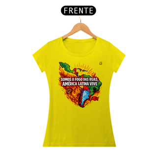 Nome do produto T-shirt Baby Look América Latina