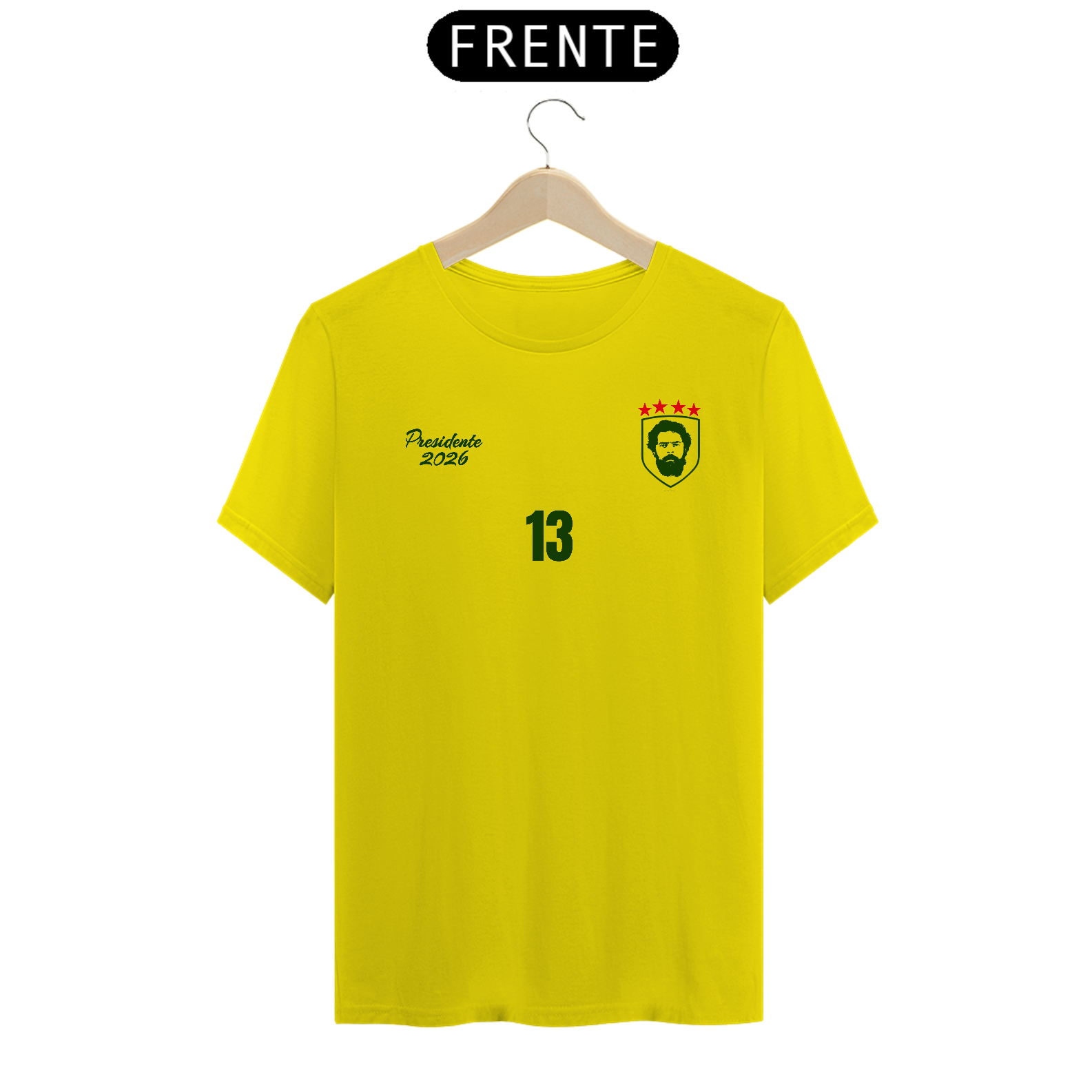 Nome do produto T-shirt Tradicional BRASIL LULA TETRA