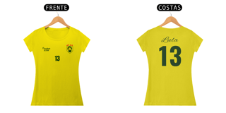 Nome do produto T-shirt Baby Look BRSIL LULA TETRA (Nome e numero nas costas)