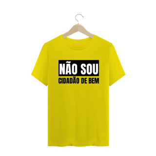 Nome do produto T-shirt Tradicional NÃO SOU