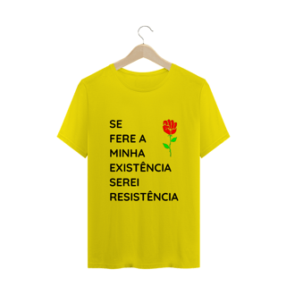 Nome do produto T-shirt Tradicional Serei Resistência