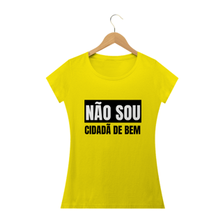 Nome do produto T-shirt Baby Look NÃO SOU