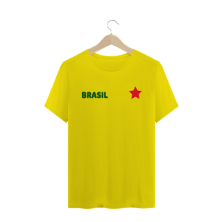 Nome do produto T-shirt  Tradicional BRASIL & ESTRELA