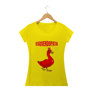 Nome do produto T-shirt Baby Look Esquerdopata