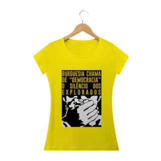 Nome do produto T-shirt Baby Look Burguesia