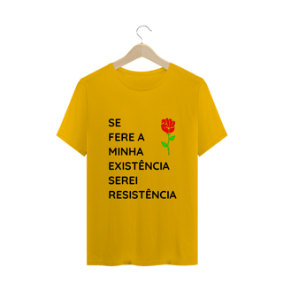 Nome do produto T-shirt Tradicional Serei Resistência