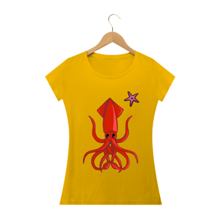 Nome do produto T-shirt Baby Look Lula & Estrela