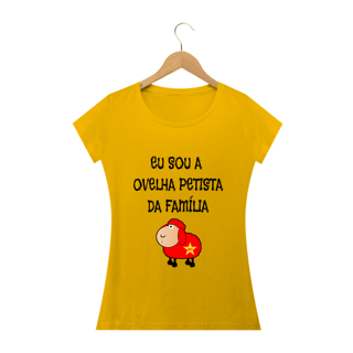 Nome do produto T-shirt Baby Look Ovelha Petista