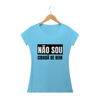Nome do produto T-shirt Baby Look NÃO SOU