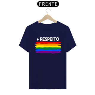 Nome do produto T-shirt Tradicional +Respeito