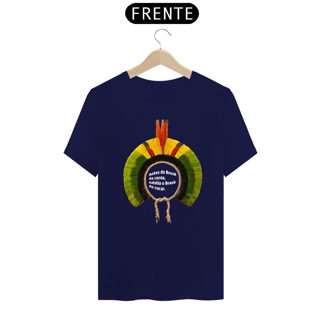 Nome do produto T-shirt Tradicional Brasil do cocar