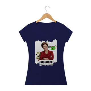 Nome do produto T-shirt Baby Look Dilma