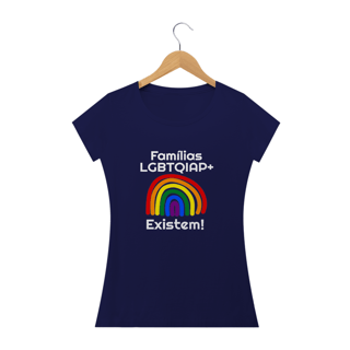 Nome do produto T-shirt Baby Look Famílias LGBTQIAP+