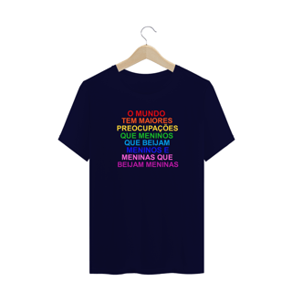 Nome do produto T-shirt Plus Size Meninos e Meninas