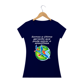 Nome do produto T-shirt Baby Look Amazônia
