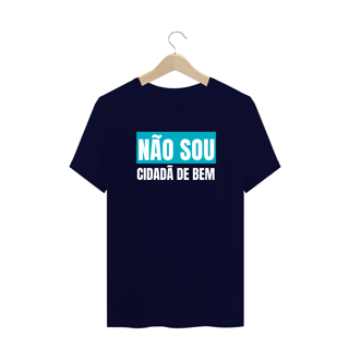 Nome do produto T-shirt Plus Size NÃO SOU