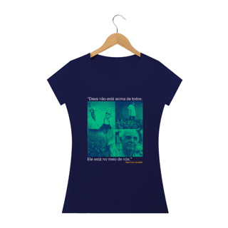 Nome do produto T-shirt Baby Look Padre Júlio Lancelotti