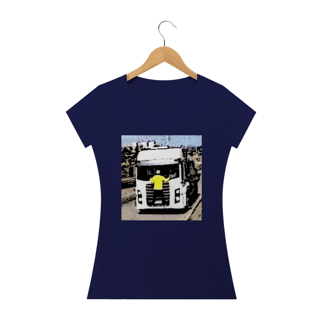 Nome do produto T-shirt Baby Look Patriota do Caminhão